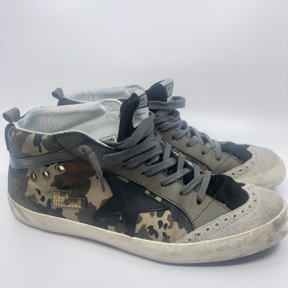 Golden Goose sneakers.